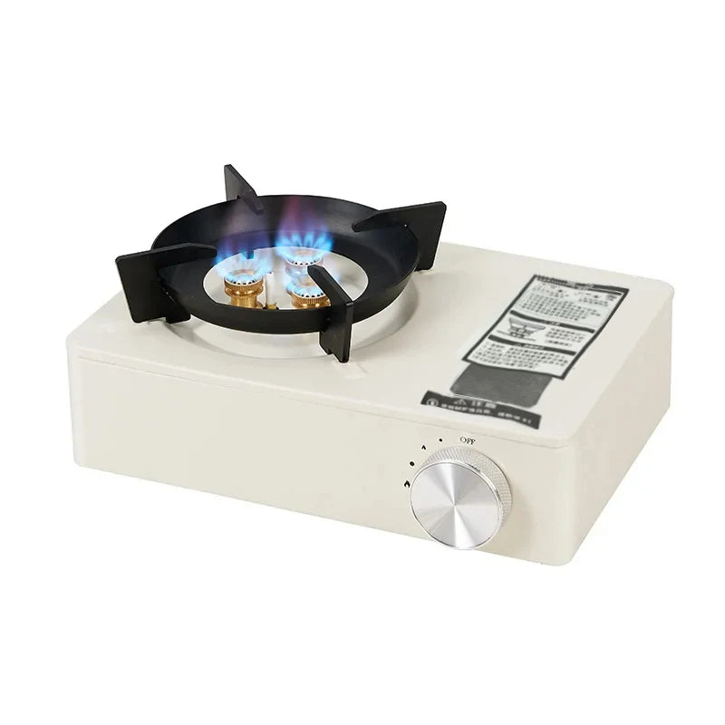 Mini Stainless Steel Carabiner Camping Gas Stove
