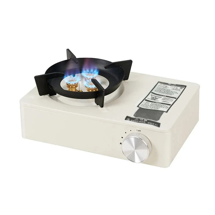 Mini Stainless Steel Carabiner Camping Gas Stove