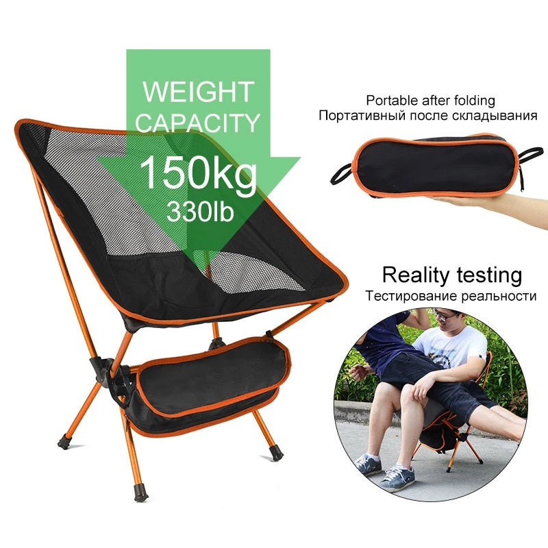 Ultralight Folding Camping Chair for Outdoor Travel Adventures
