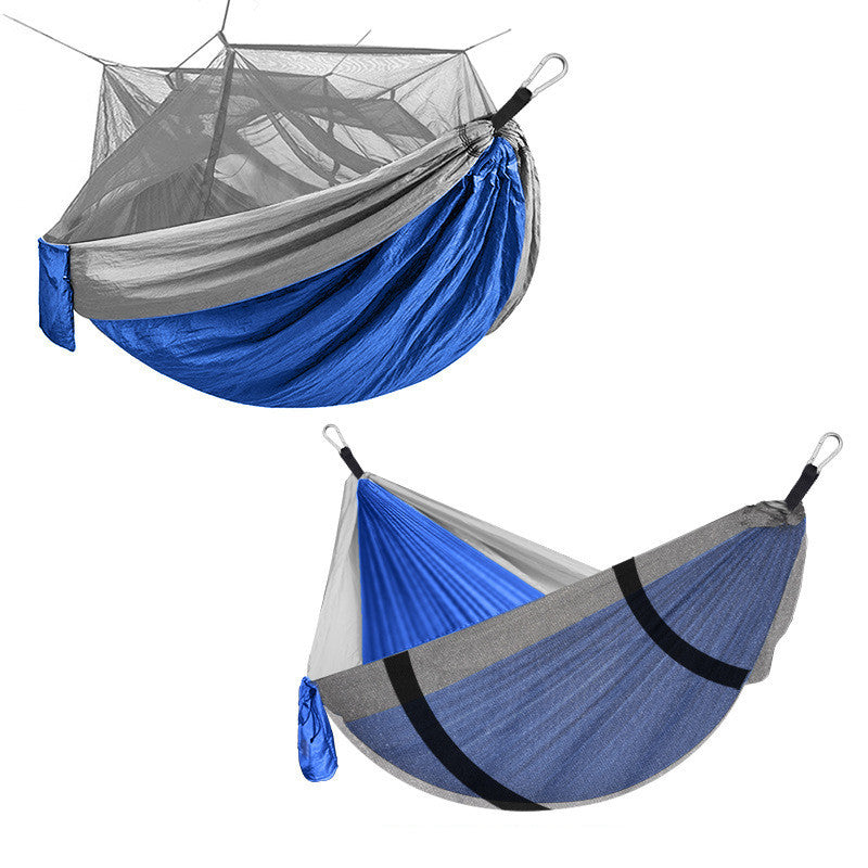 Outdoor Camping Hammock with Mosquito Net Protection
