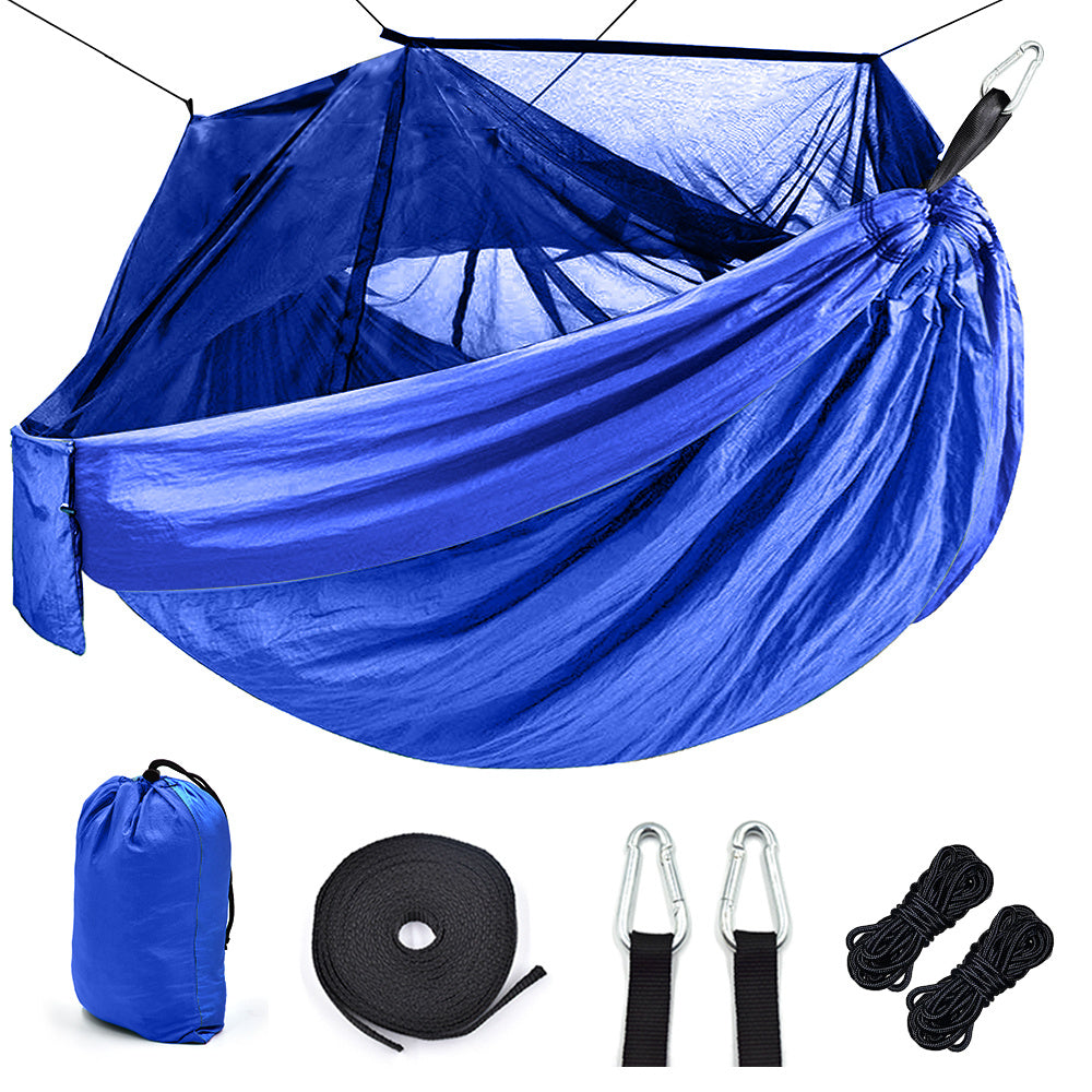 Outdoor Camping Hammock with Mosquito Net Protection