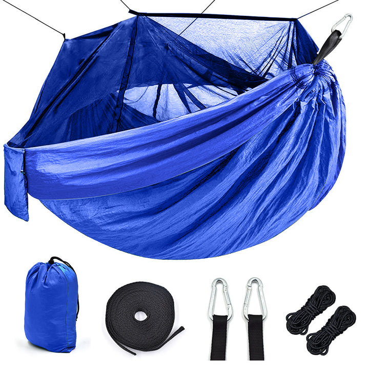 Outdoor Camping Hammock with Mosquito Net Protection