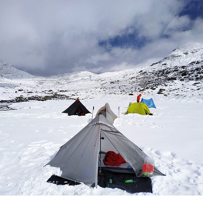 Ultralight Poleless Single Person Camping Tent Shelter