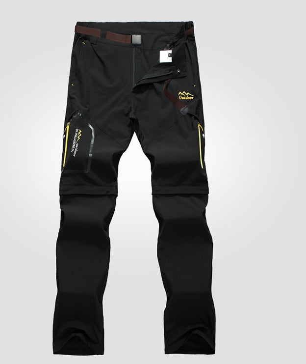 Two-Piece Detachable Quick-Dry Stretch Hiking Pants