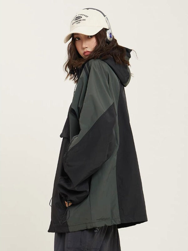 Women's Stitched Waterproof Outdoor Jacket Coat