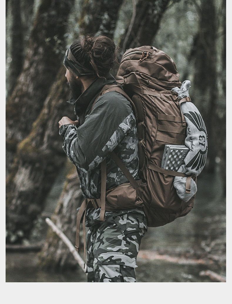 Unisex Outdoor Camouflage Backpack for Hiking and Travel