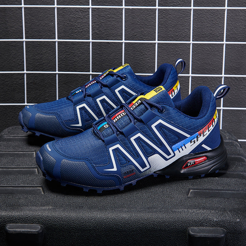 Summer Hiking Shoes Outdoor Shoes Men's Super Lightweight Breathable Shock Absorption Off-road Trekking Shoes