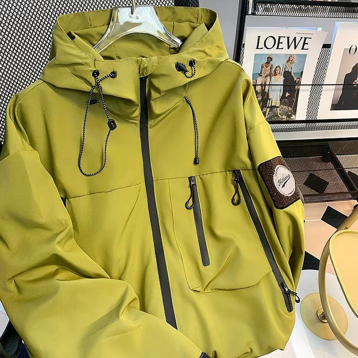 Men's Three-Proof Waterproof Windproof Soft Shell Jacket
