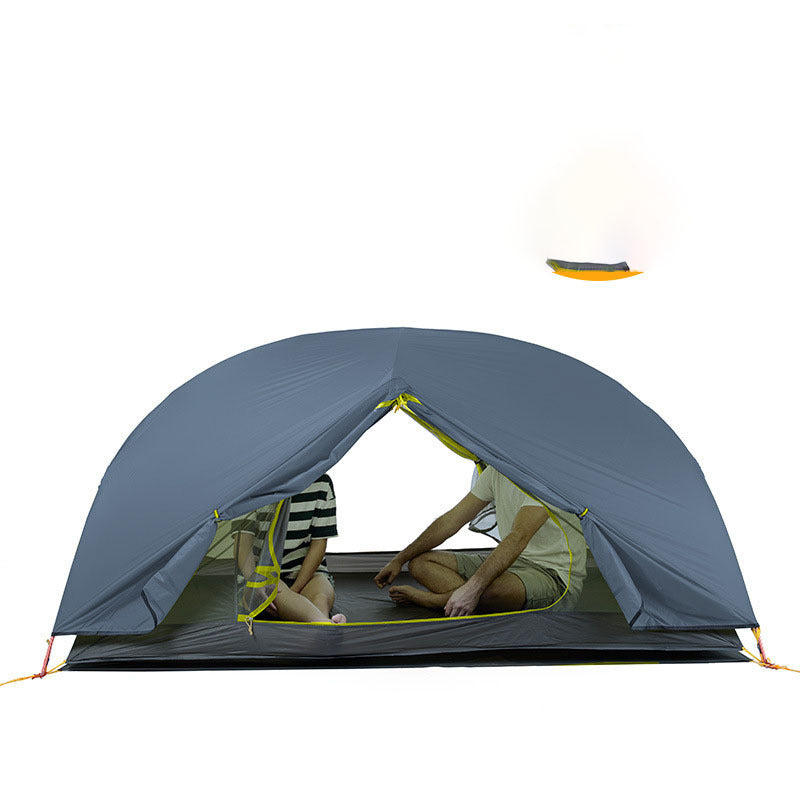 Simple Two Person Silicone Camping Tent for Outdoors