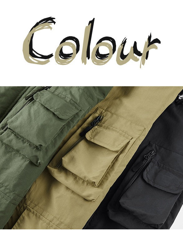 Outdoor Shell Jacket for Weather Protection and Comfort