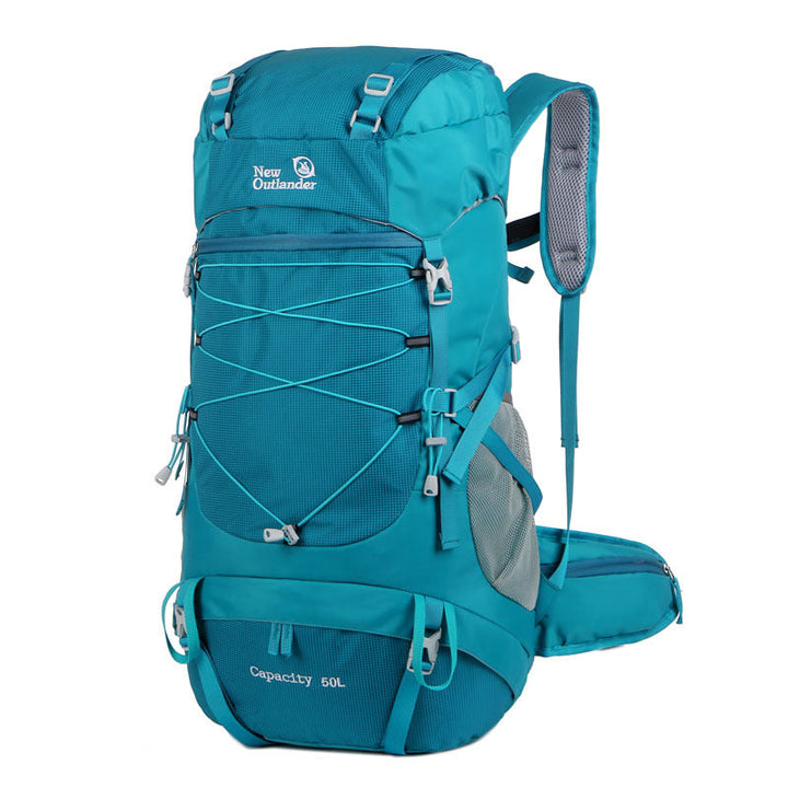 Large Capacity Nylon Mountaineering Camping Hiking Backpack