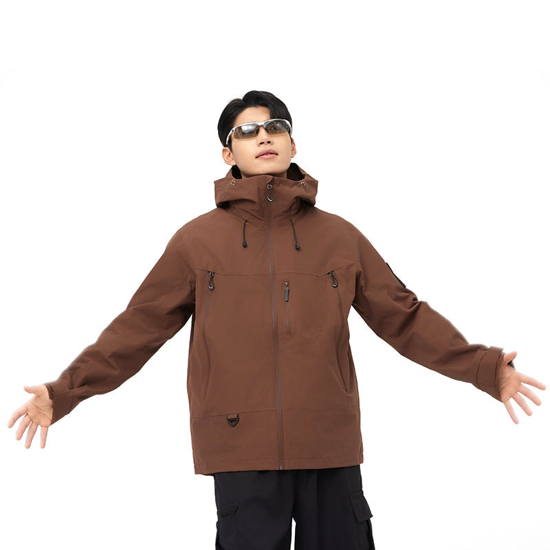 Warm Waterproof Couple Mountaineering Outdoor Winter Jacket