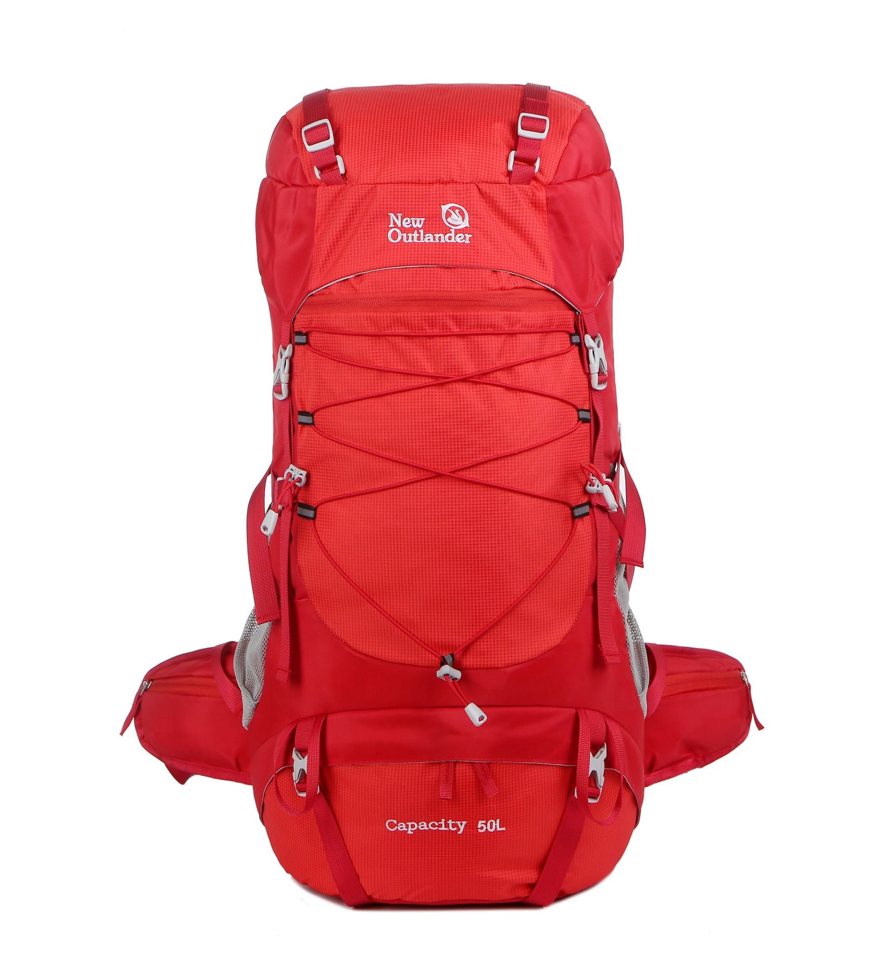 Large Capacity Nylon Mountaineering Camping Hiking Backpack