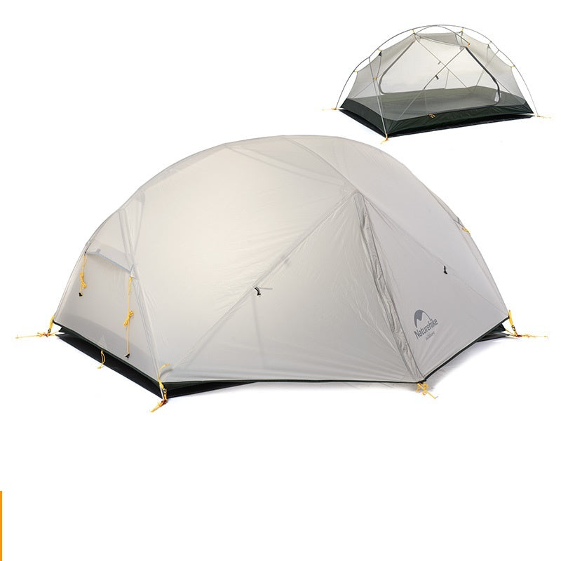 Ultralight 20D Silicone Rainproof Portable Camping Tent