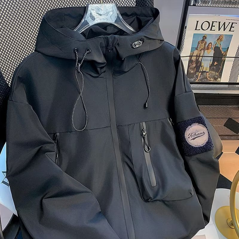 Men's Three-Proof Waterproof Windproof Soft Shell Jacket