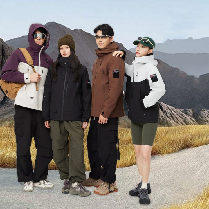 Warm Waterproof Couple Mountaineering Outdoor Winter Jacket