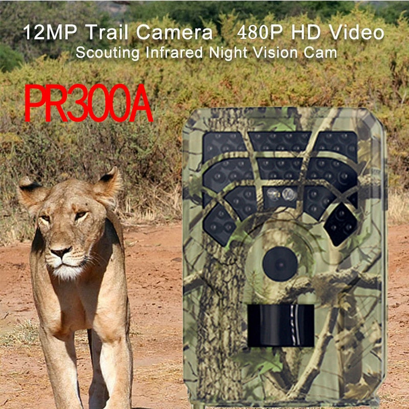 PR300A Infrared Night Vision Wildlife Trail Camera