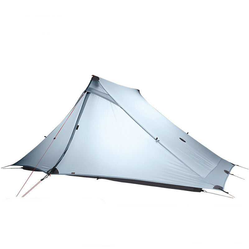 Ultralight 20D Double Silicone Coated Poleless Hiking Tent