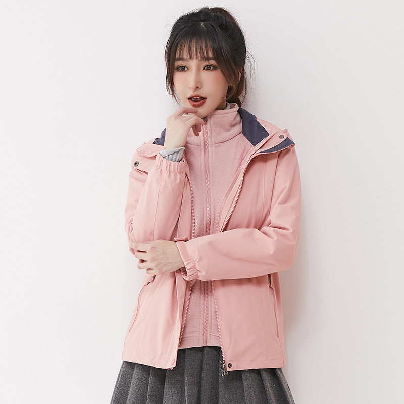 Shell Waterproof Windbreaker Jacket Top Suit