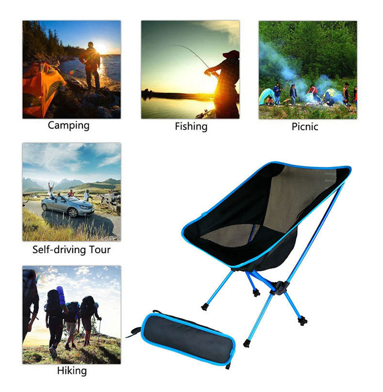 Ultralight Folding Camping Chair for Outdoor Travel Adventures