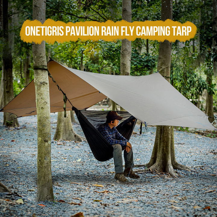 Waterproof Sunshade Awning for Camping and Barbecue