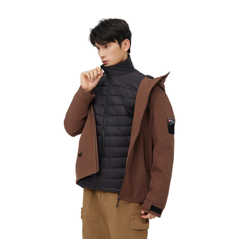 Warm Waterproof Couple Mountaineering Outdoor Winter Jacket