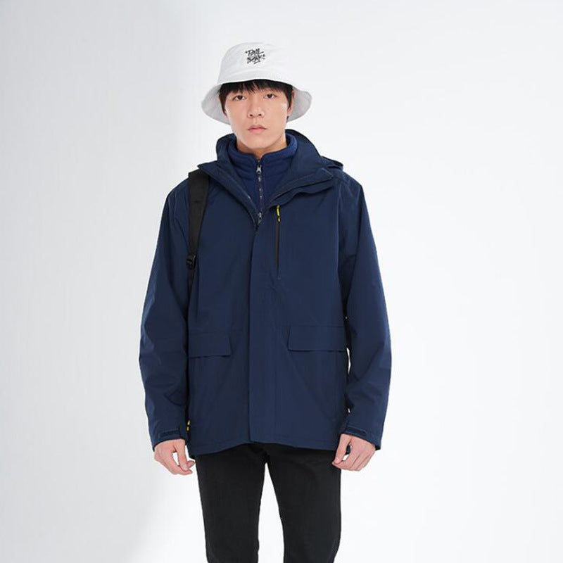 Men's Warm Waterproof Assault Mountaineering Outdoor Jacket