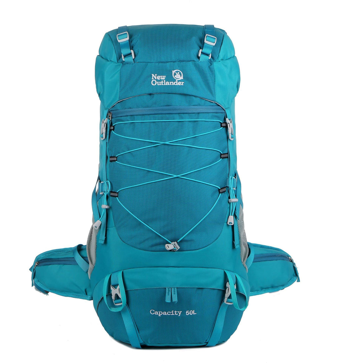 Large Capacity Nylon Mountaineering Camping Hiking Backpack