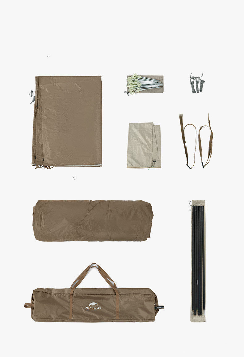 Automatic Waterproof Two Room Camping Ridge Tent
