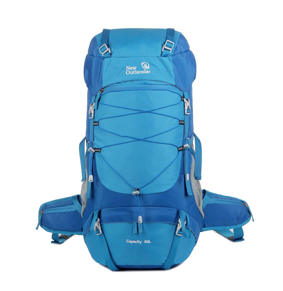 Large Capacity Nylon Mountaineering Camping Hiking Backpack