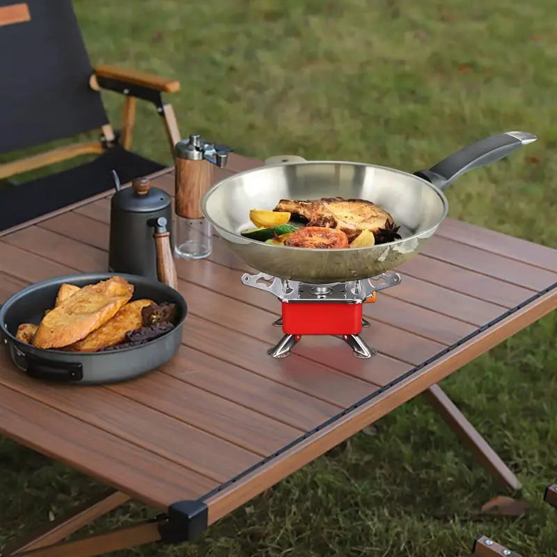 Foldable Windproof Portable Camping Gas Burner Stove