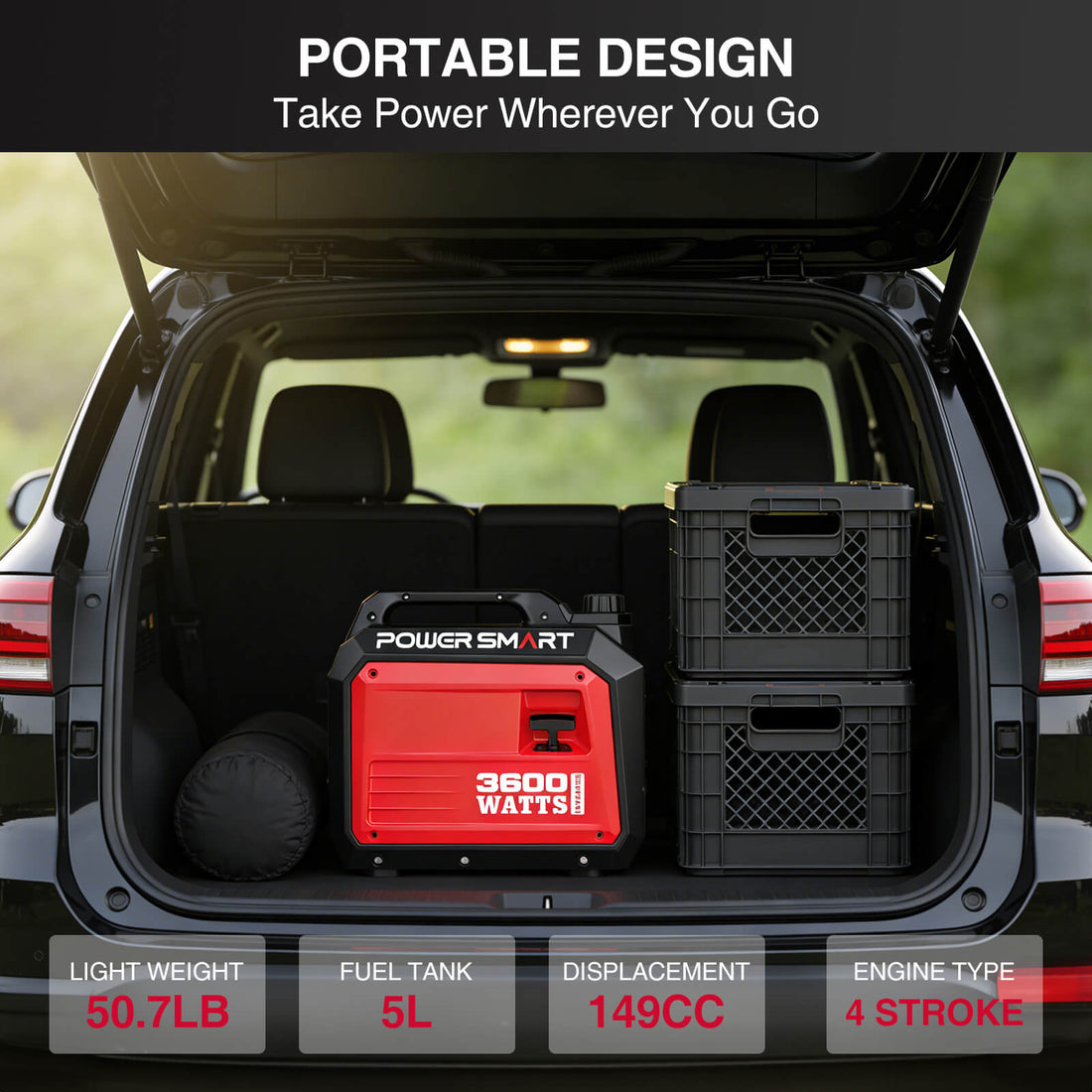 3600W Inverter Gas Generator DB5035
