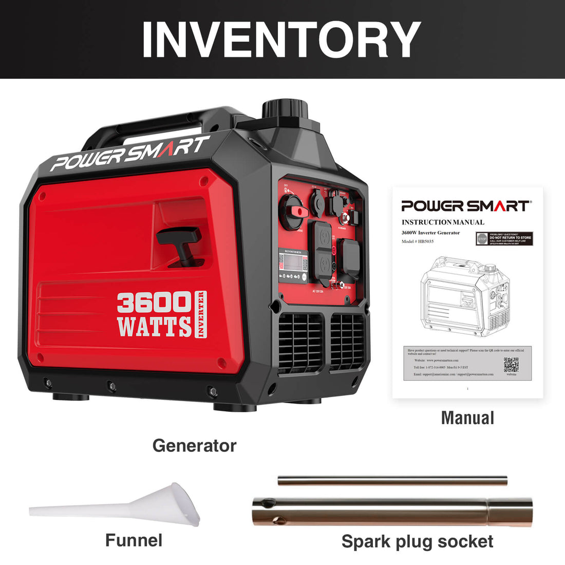 3600W Inverter Gas Generator DB5035