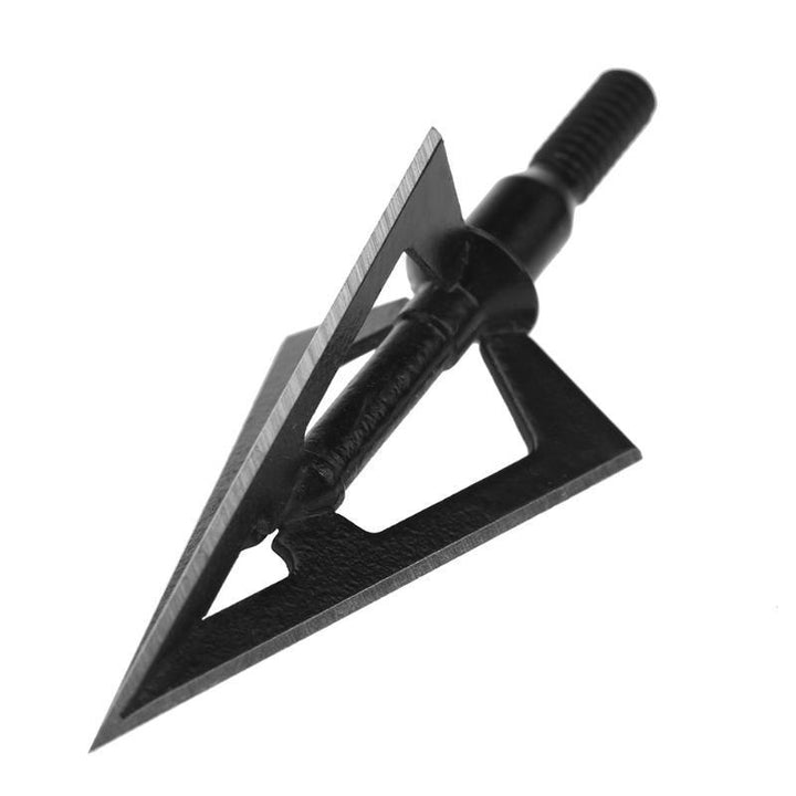 4PCS Three Blade Hunting Broadhead Arrow Tips Set