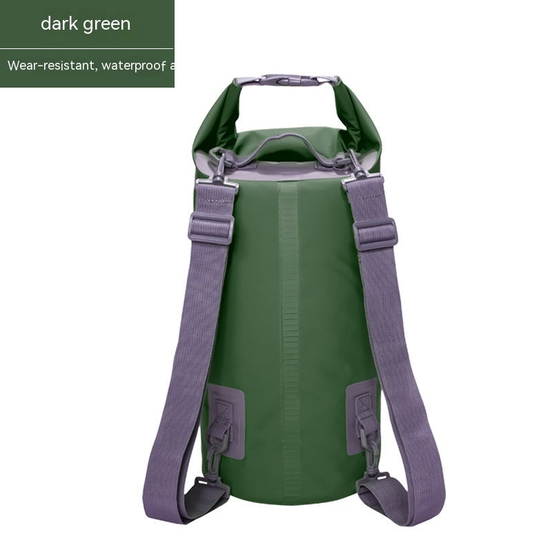 PVC Waterproof Camouflage Backpack for Swimming and Beach