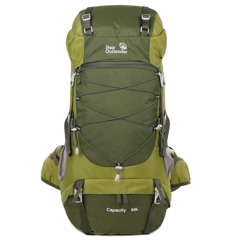 Large Capacity Nylon Mountaineering Camping Hiking Backpack