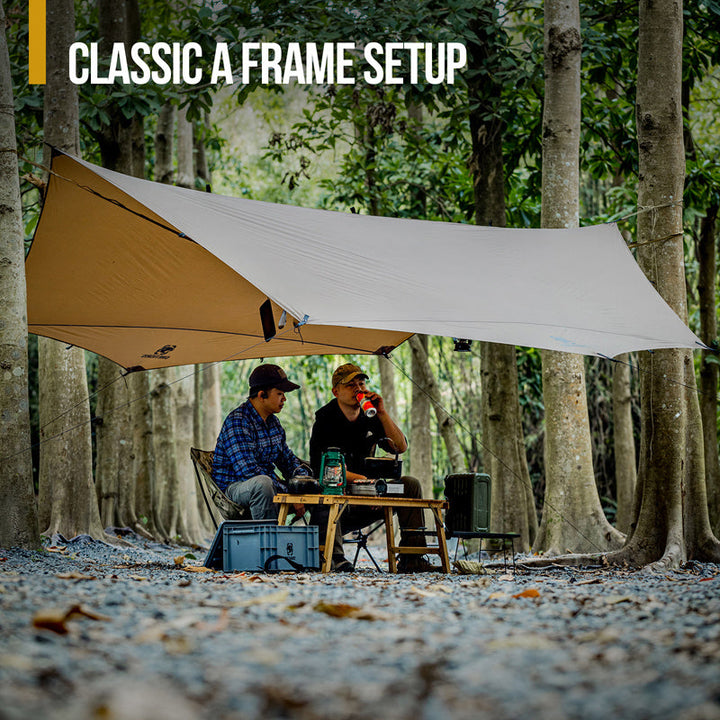Waterproof Sunshade Awning for Camping and Barbecue