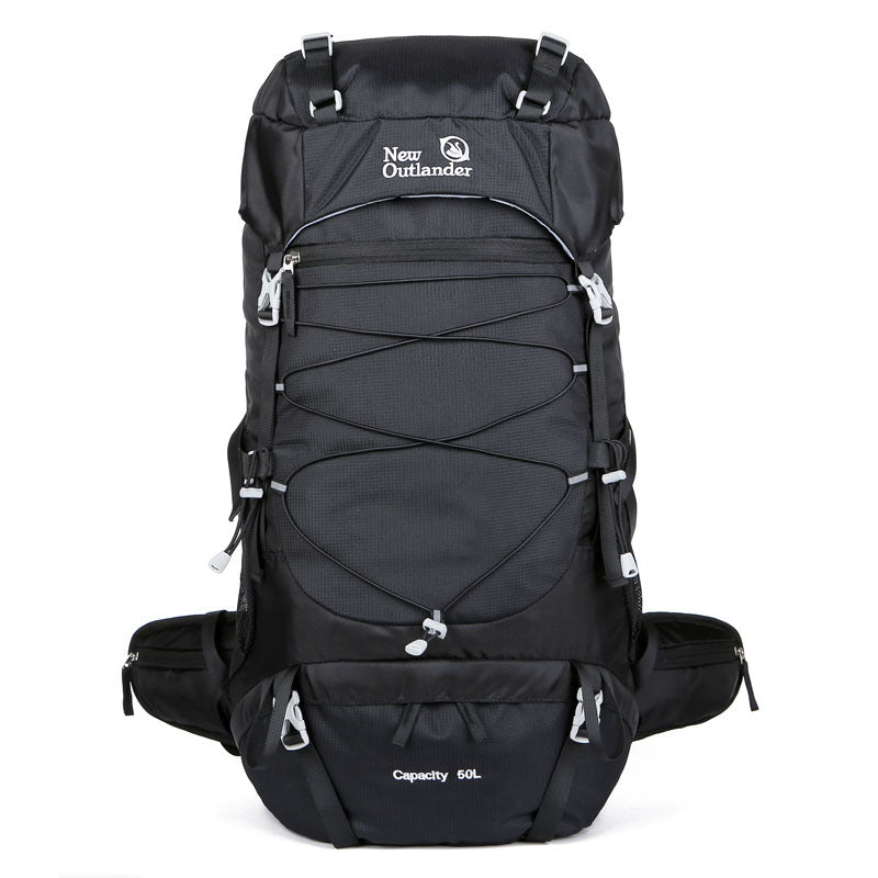 Large Capacity Nylon Mountaineering Camping Hiking Backpack