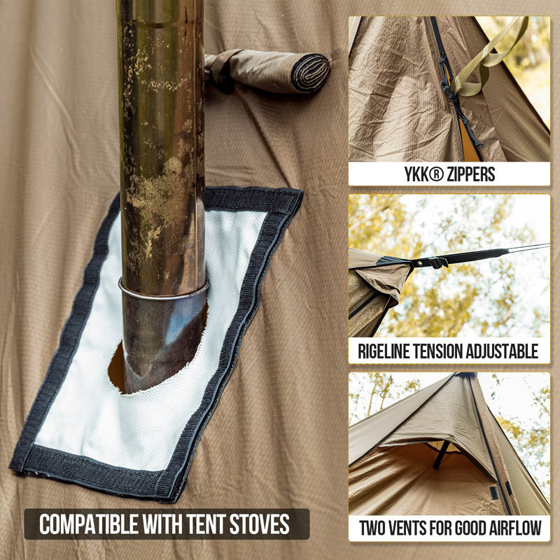 Wilderness Hammock Tent Outdoor Living Shelter for Camping