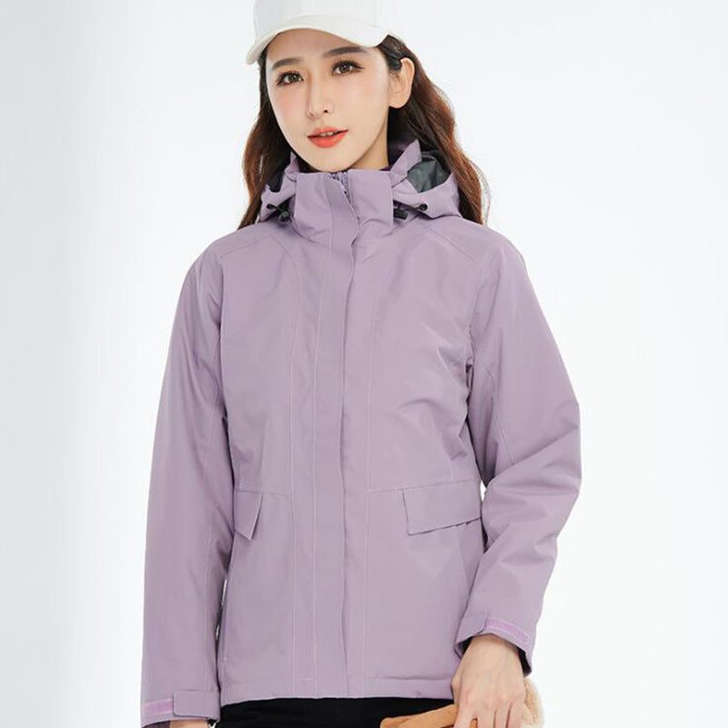 Men's Warm Waterproof Assault Mountaineering Outdoor Jacket