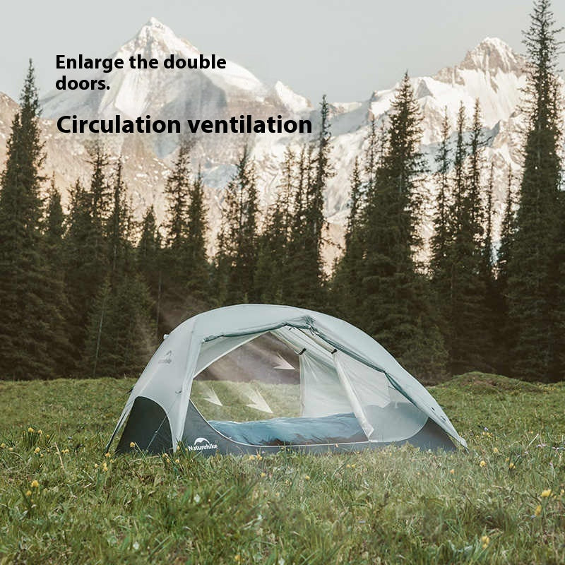Ultralight Double Hiking Climbing Camping Tent Shelter