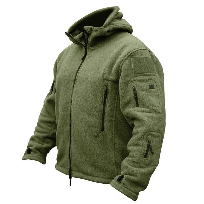 Men's Tactical Multi-Pocket Hooded Hiking Outdoor Jacket
