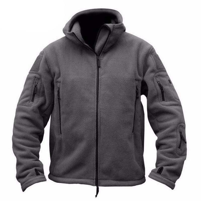 Men's Tactical Multi-Pocket Hooded Hiking Outdoor Jacket
